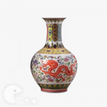 Vase aus chinesischem Porzellan
